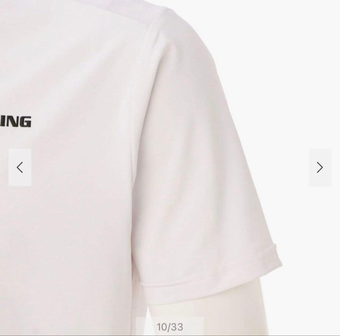 【新品・タグ付き】BRIEFING メンズ モックネック ハーフジップ 白 L