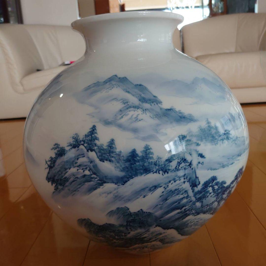 飾り壷　藤井朱明