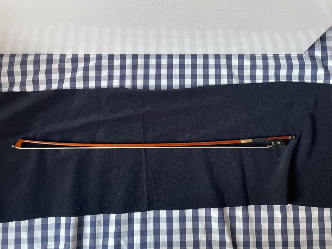 杉藤武司氏 マスターメイド 金黒檀 最高級 バイオリン弓 【メーカーメンテ済み】