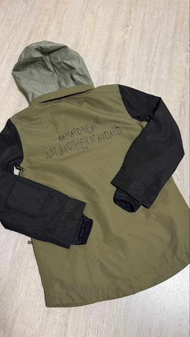 スノーボードジャケット オリーブグリーン ブラック