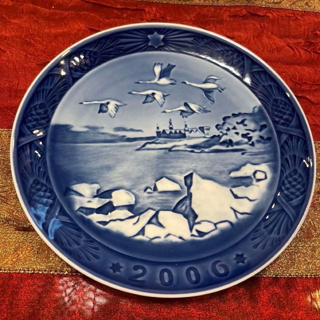 新品 ロイヤルコペンハーゲン 2006年 イヤープレート