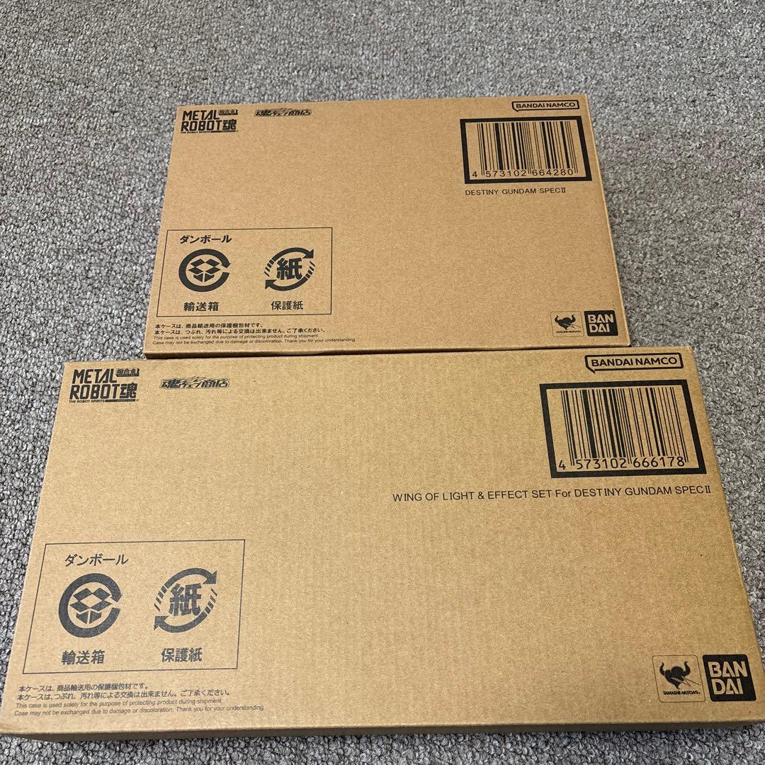 メタルロボット魂 デスティニーガンダムSpecII＆光の翼エフェクトセット