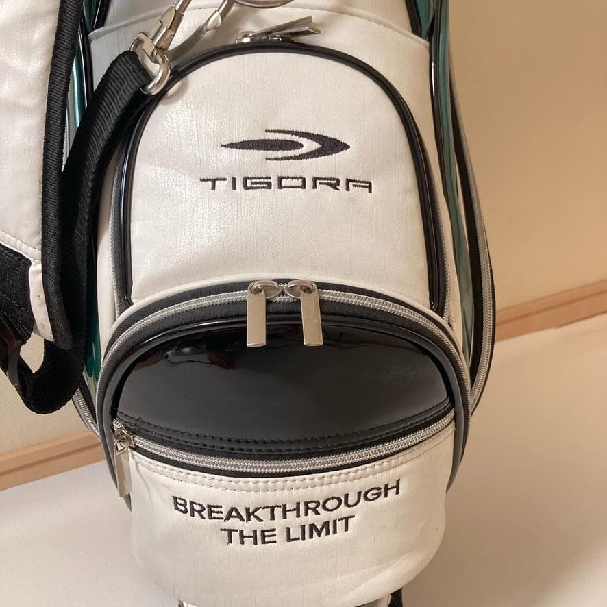 【しおちゃん】TIGORA　キャディバッグ 9型 カート式 クラブケース