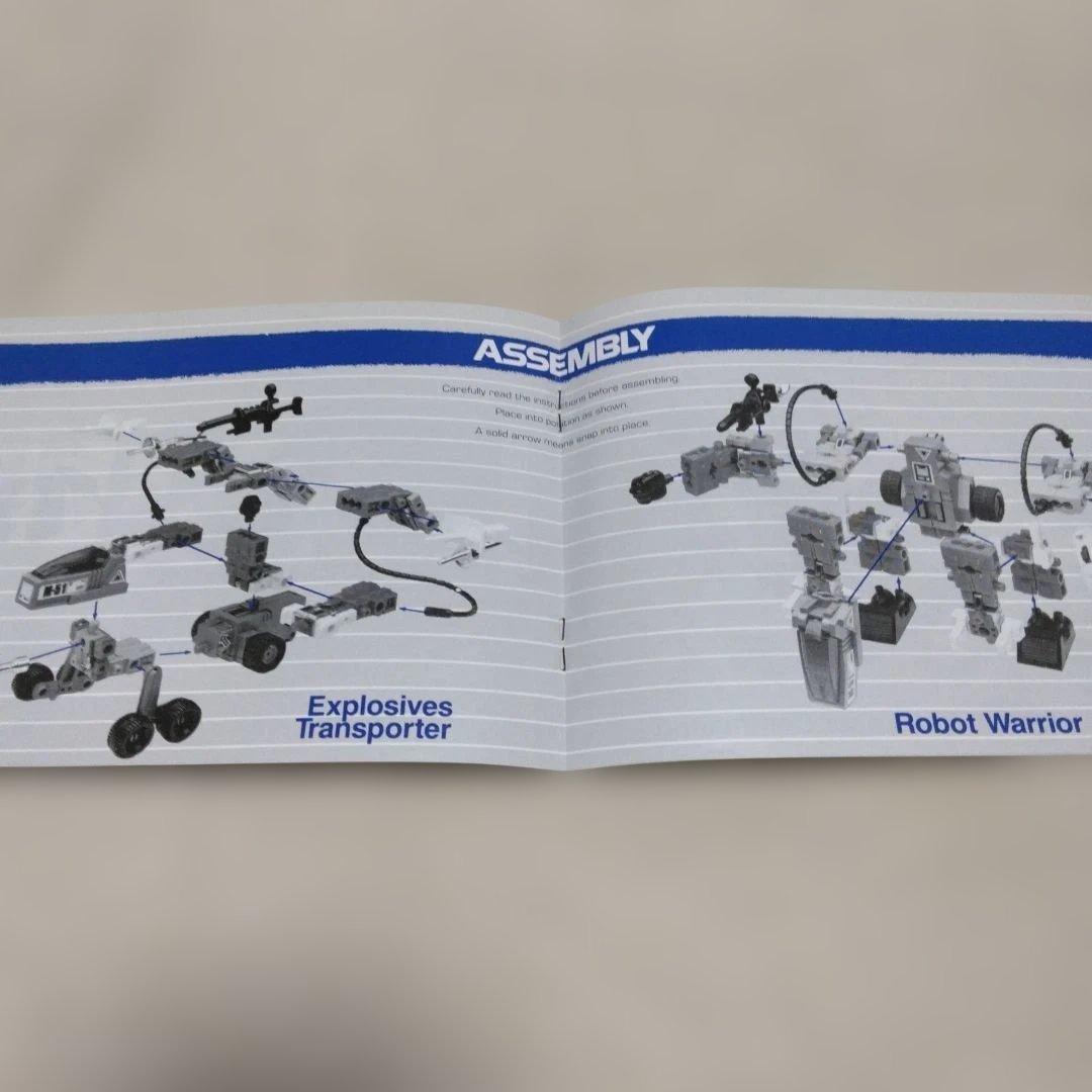 海外版(欠損あり) 合体戦士ブロックマン　タカラ　当時物1980年代