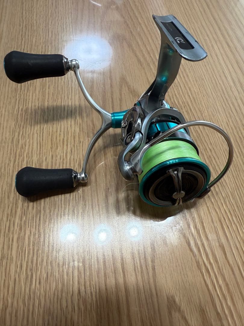 Daiwa スピニングリール エメラルダスエア塩噛み！