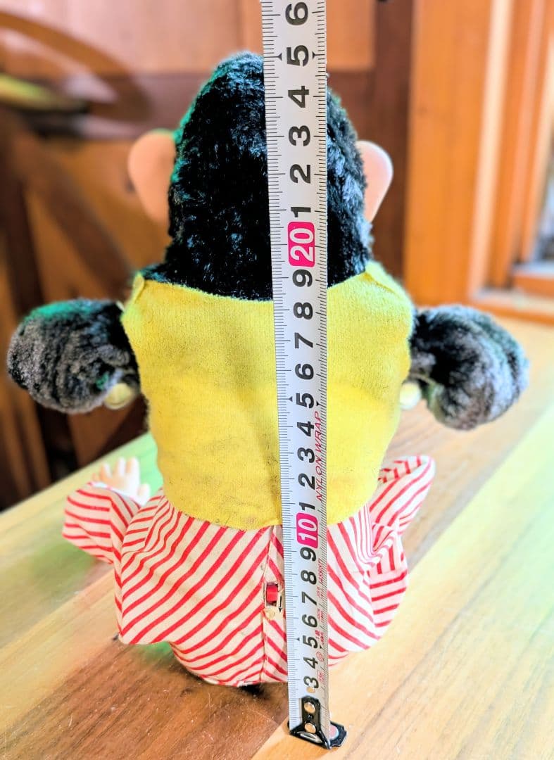 ❤️賑やかわんぱくスージー！　シンバルを持つおもちゃの猿 ❤️1730