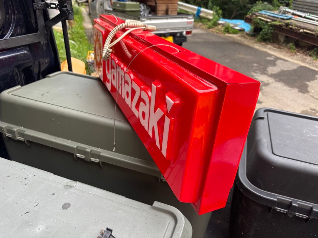 超レア　ヤマザキ／yamazaki／蛍光灯看板