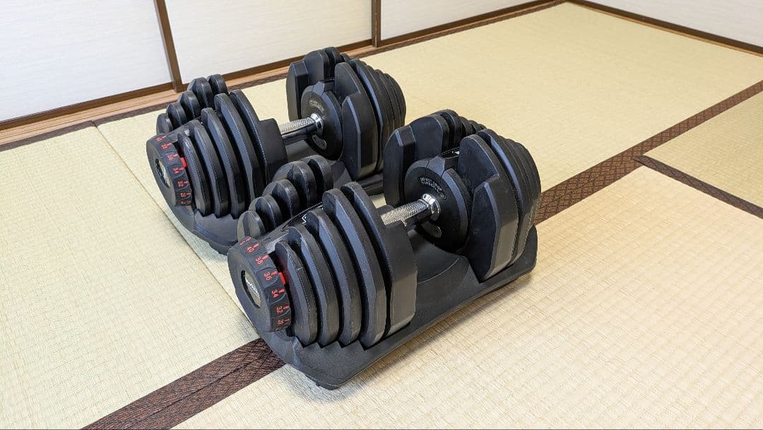 Motions 40キロ　調整可能ダンベル①