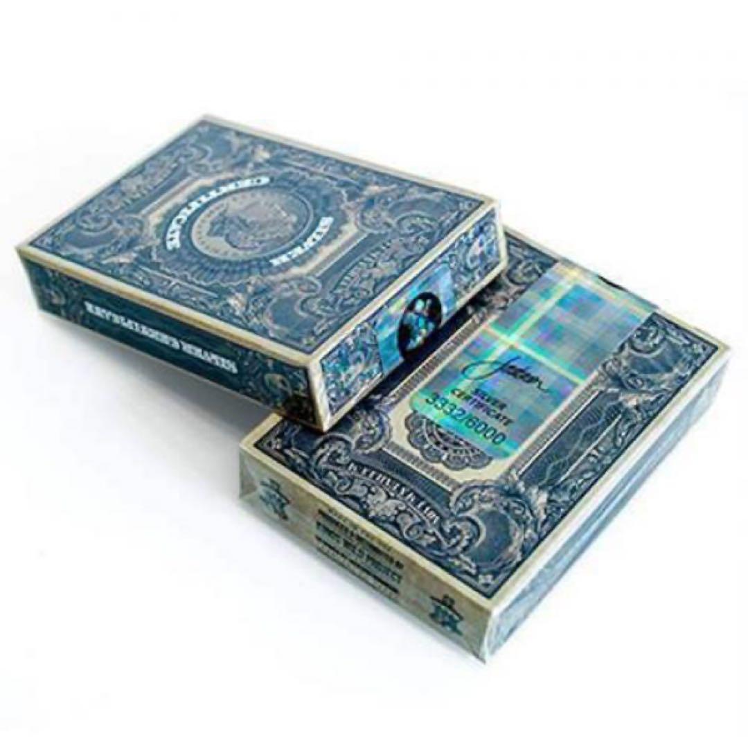 Silver Certificate Deck 【稀少BEE材質世界限定品】特価