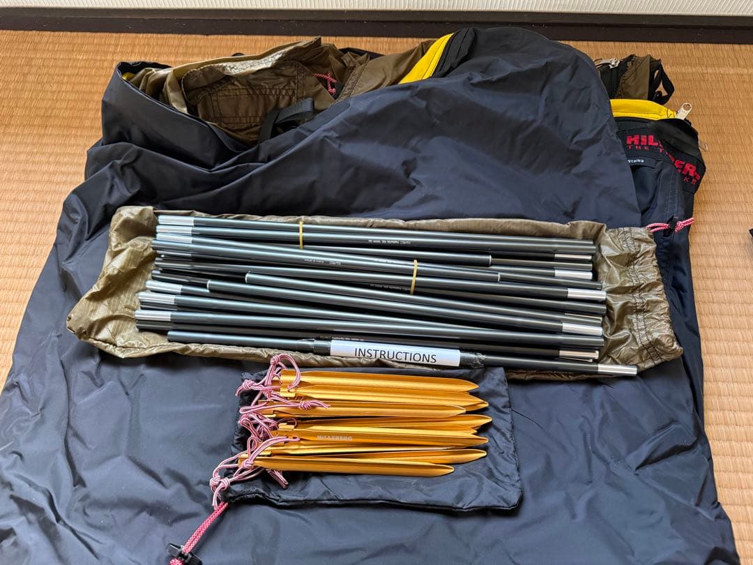 ヒルバーグ HILLEBERG スタイカ STAIKA サンド　フットプリント