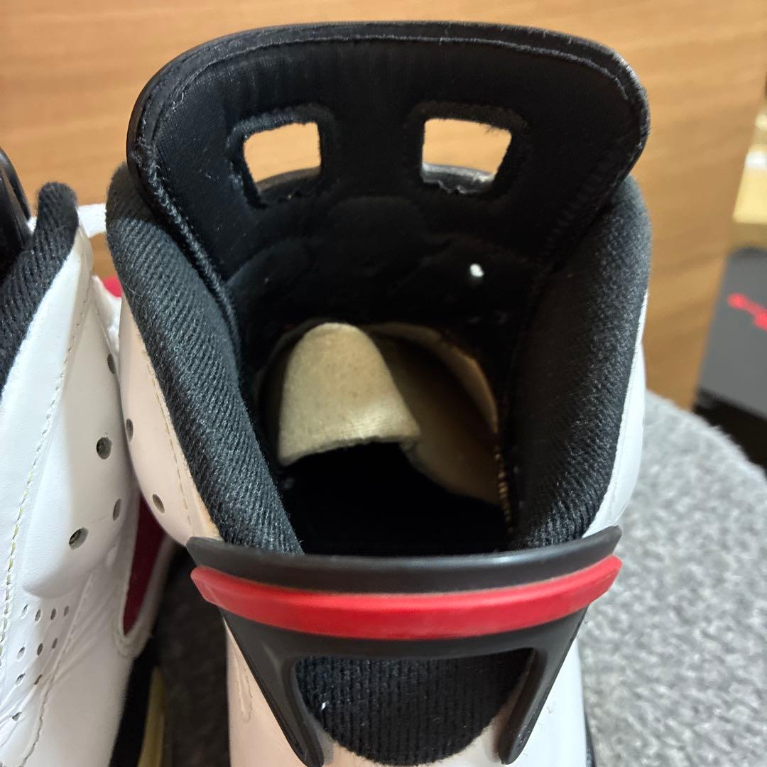 NIKE AIR JORDAN 6レトロCarmine カーマイン 26.0cm