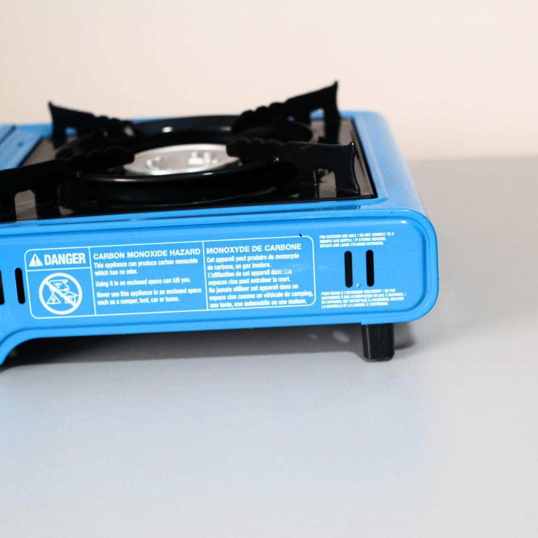 Coleman カセットコンロ 青 収納ケース付き アメリカ限定 日本未発売