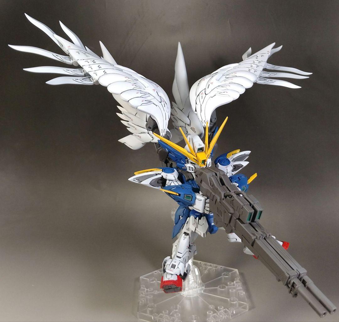 MGSD ウイングガンダムゼロ EW 改修 全塗装 完成品 ヒイロ・ユイ