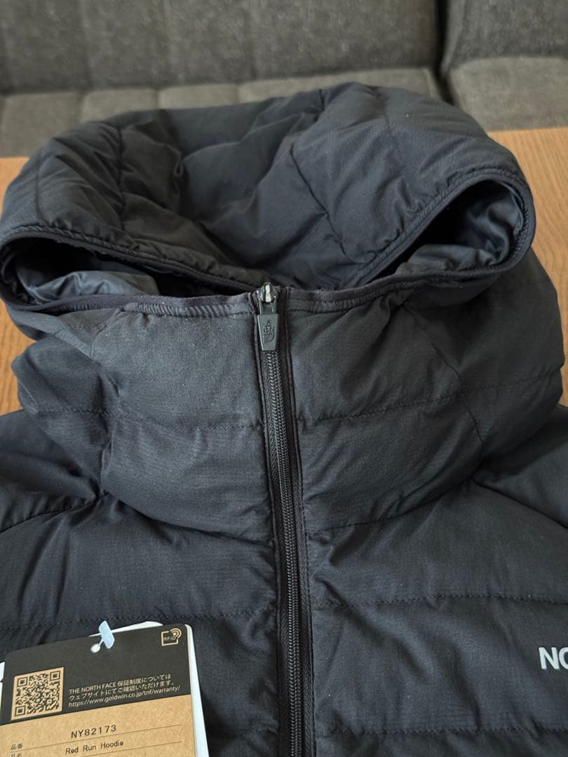 しんご 上下 ノースフェイス レッドラン フーディ パンツ ブラック L