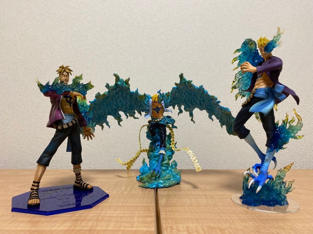 ワンピース　一番くじ　フィギュア　ラストワン　pop MAS　マルコ　セット