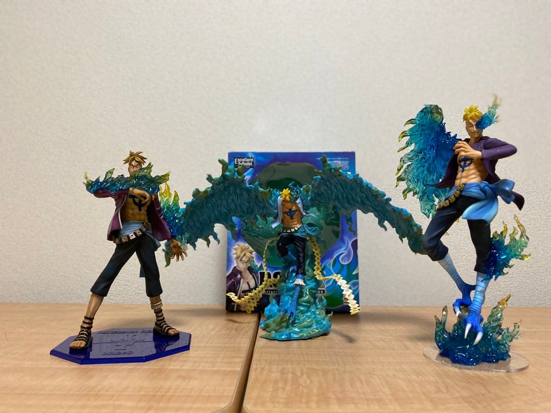 ワンピース　一番くじ　フィギュア　ラストワン　pop MAS　マルコ　セット