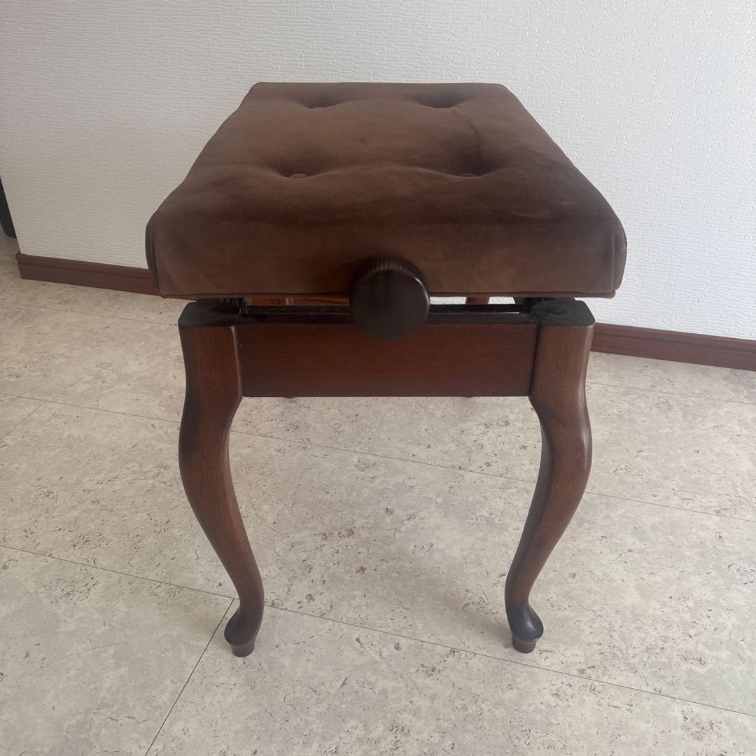 【極美品】ヤマハ純正 ピアノ椅子 猫脚 マホガニー 天然木 高級