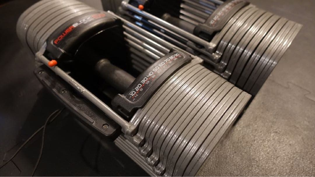 可変式ダンベル パワーブロック PowerBlock SP EXP 90LB ②