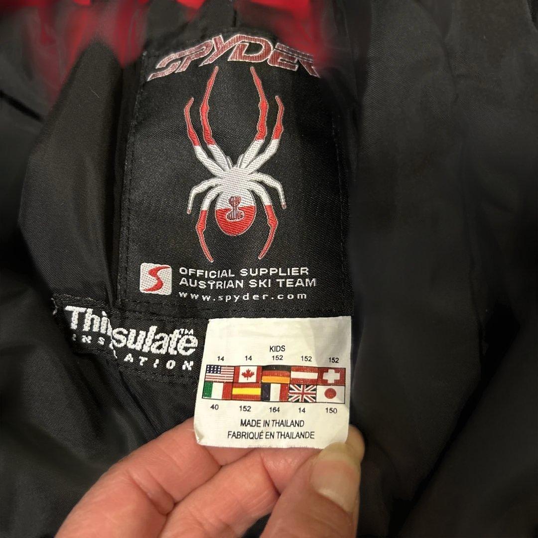 Spyder キッズ150スキーウェア上下セット