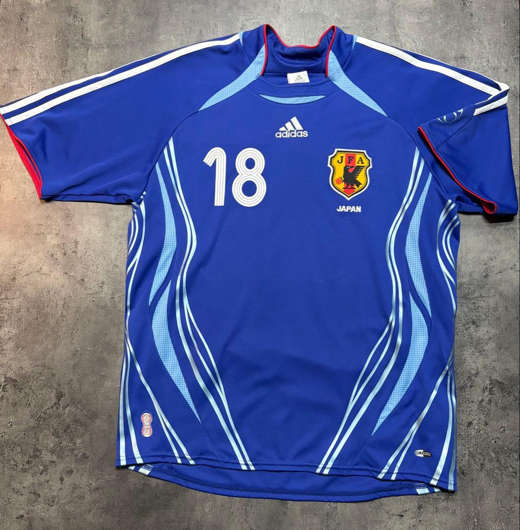 日本代表ユニフォーム 小野伸二 Lサイズ2006年モデル 未使用 タグ付き