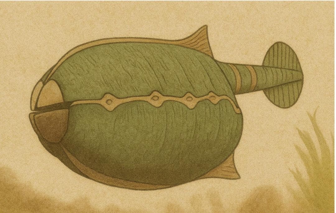 カンブリア紀 Vetulicola 化石｜ヴェトゥリコラ｜ 澄江動物群