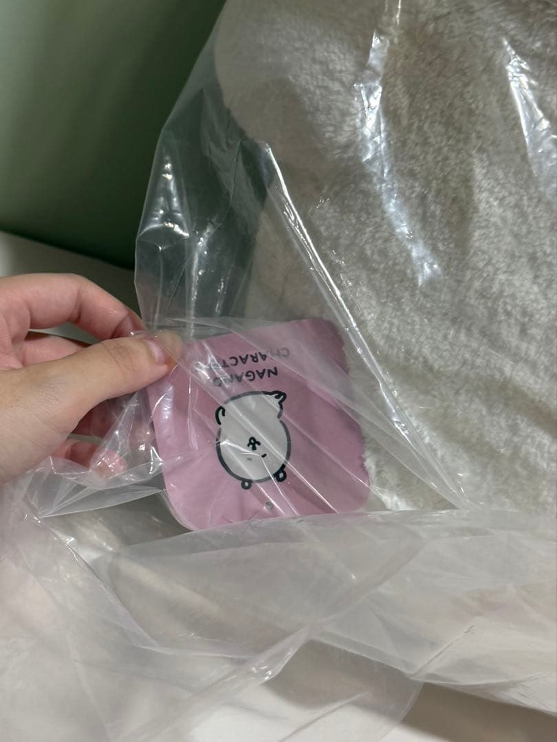 ナガノマーケット　ナガノくじ　A賞　もっちり特大　ぬいぐるみ