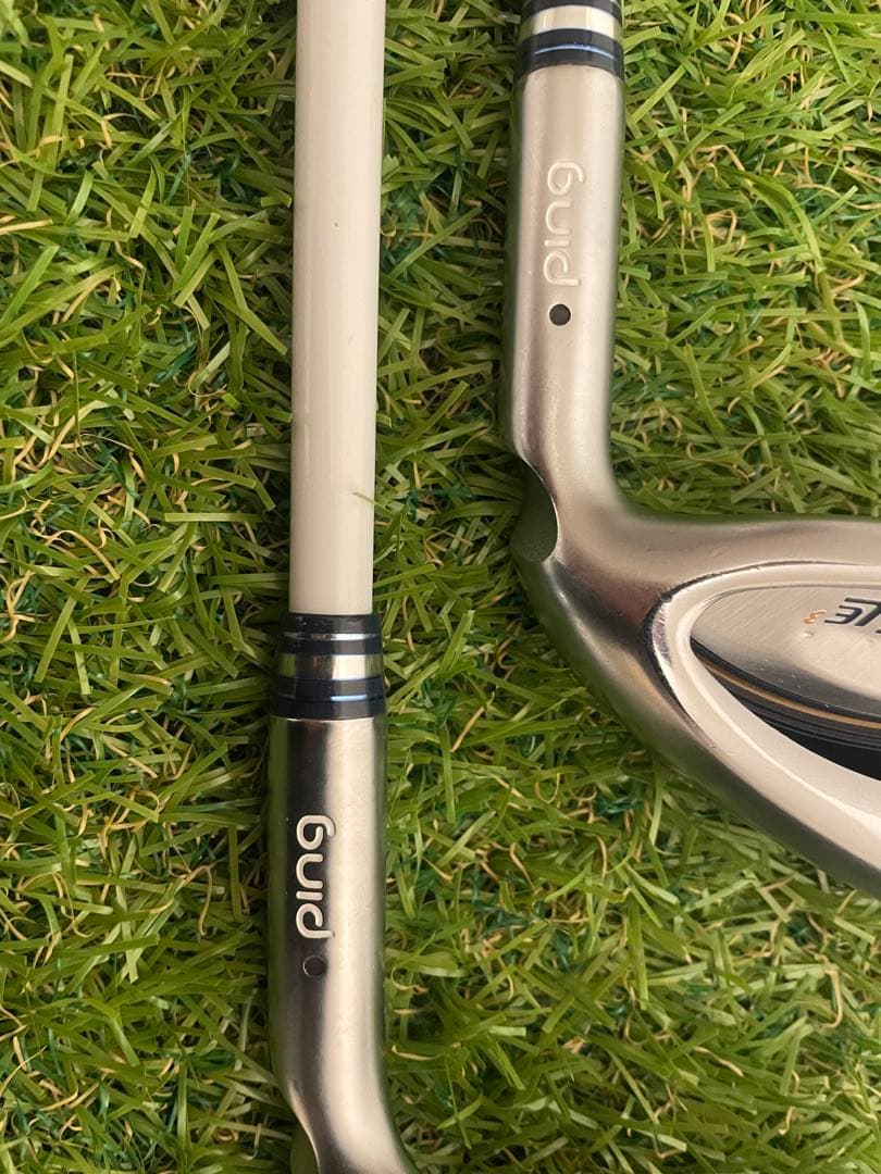 PING gle3 レディースアイアン 4本セット　A 純正カーボン