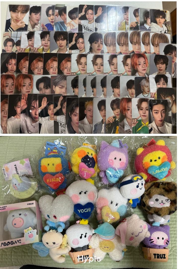 treasure ぬいぐるみ　トレカ　セット