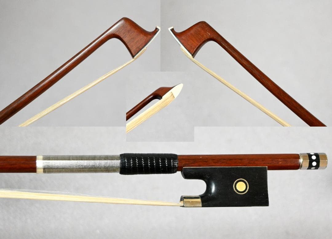 ●弓 Pernambuco Nickel Silver Advanced 4/4