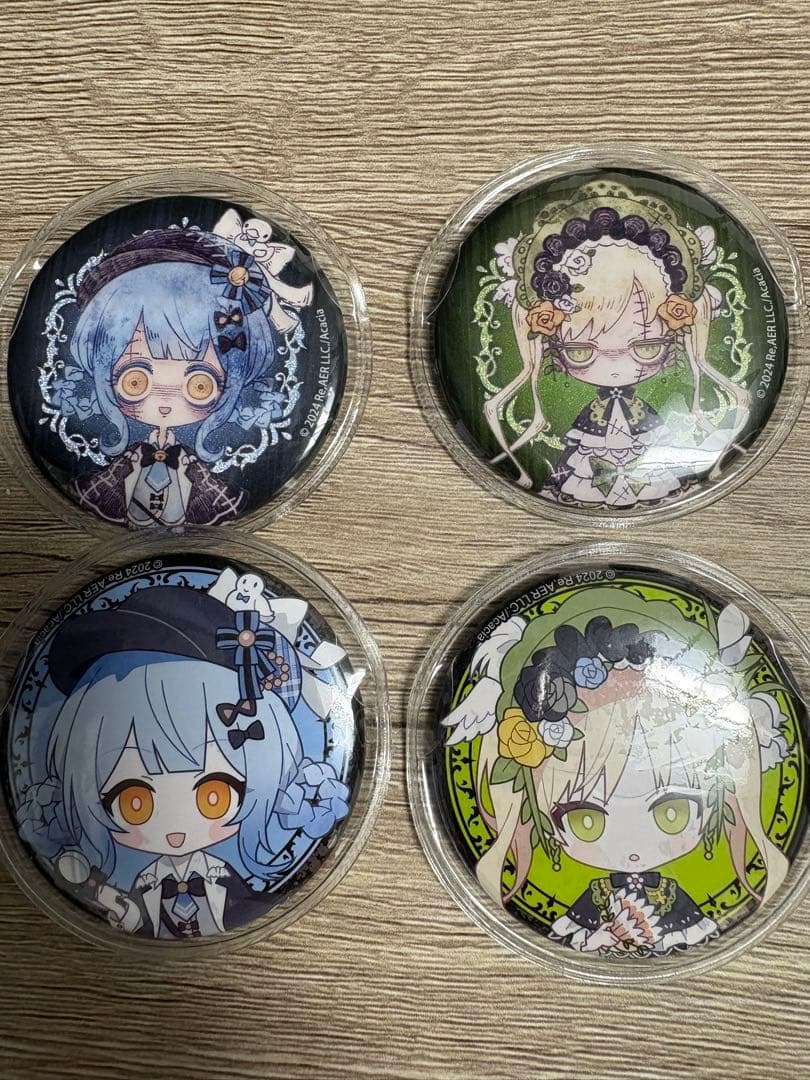 魔法少女ノ魔女裁判　缶バッジセット　橘シェリー＋遠野ハンナ