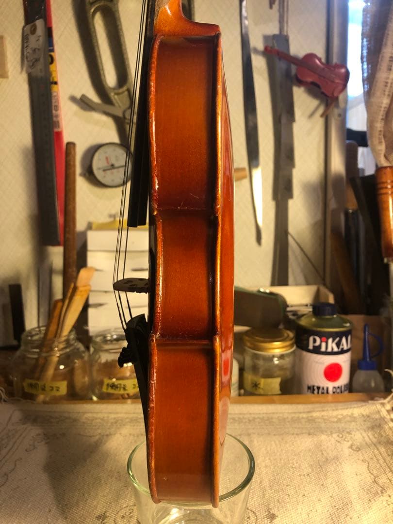 【駒&魂柱調整済】Suzuki分数バイオリンNo200 1/10 1981