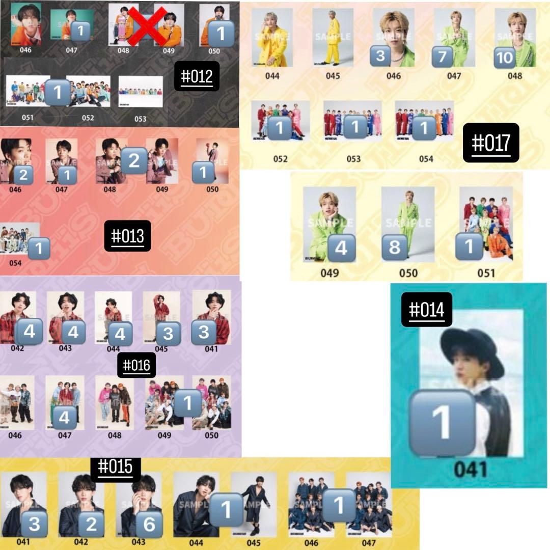 BUDDiiS SHOOT 森愁斗 生写真纏め売り