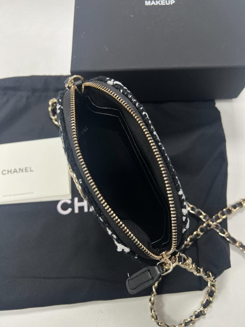 ✨VIP顧客へ数量限定 ツイードミニバッグ ブラック・ホワイト