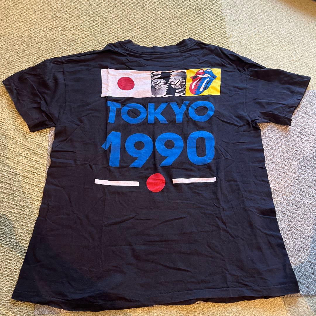 初来日公演時購入The Rolling Stones Tシャツ 1990