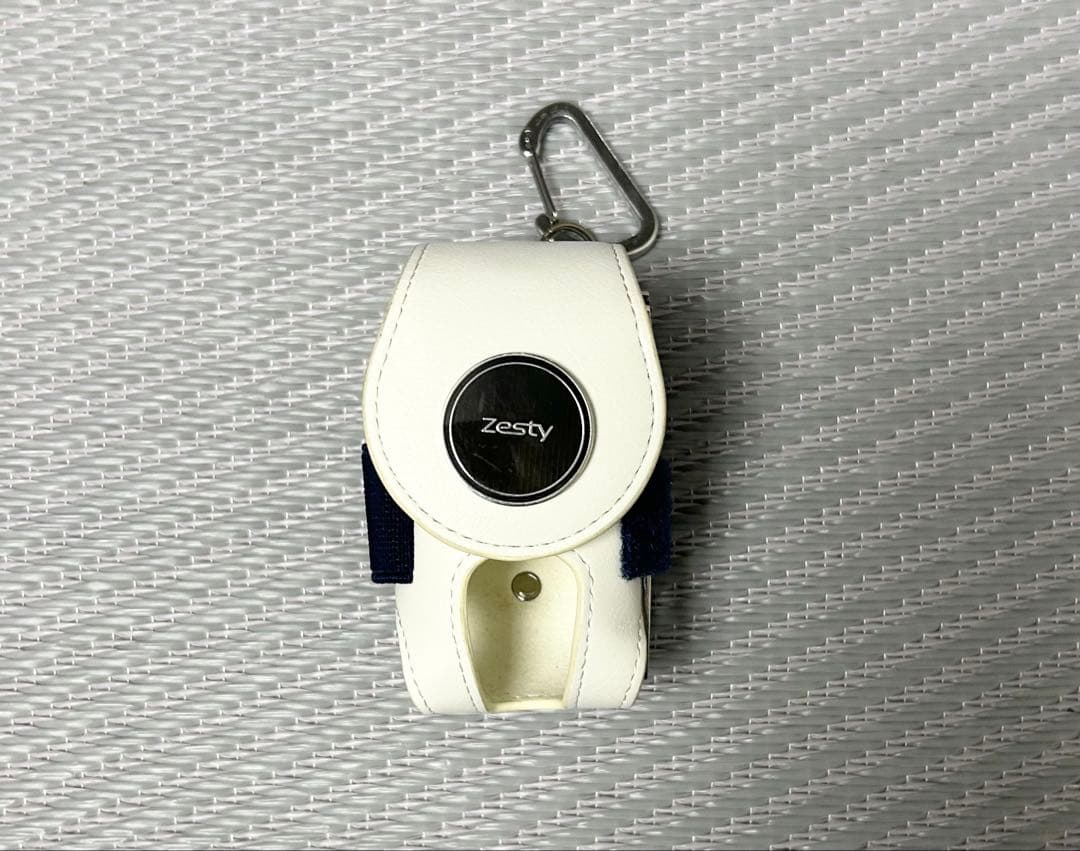 ⑥ adidas ホワイト/ブラック キャディバッグ　おまけ付き