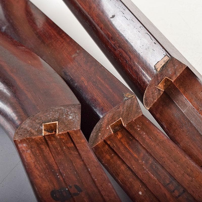 和楽器　弦楽器　唐木紫檀棹　金細三味線　ハードケース付　M　R8637B