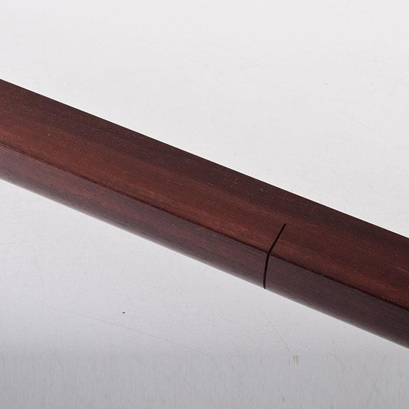 和楽器　弦楽器　唐木紫檀棹　金細三味線　ハードケース付　M　R8637B