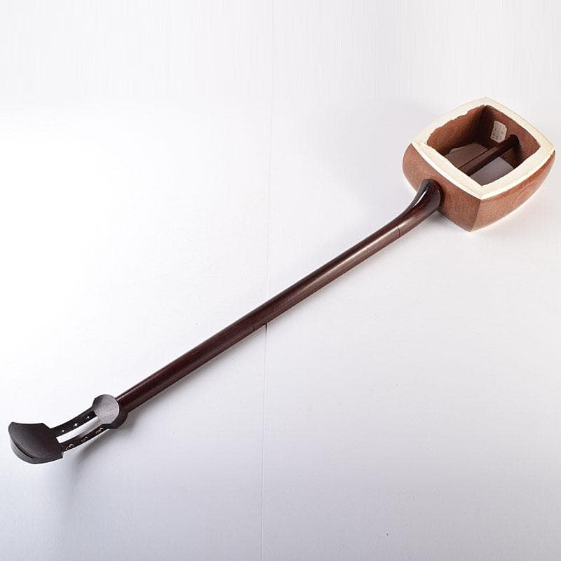 和楽器　弦楽器　唐木紫檀棹　金細三味線　ハードケース付　M　R8637B