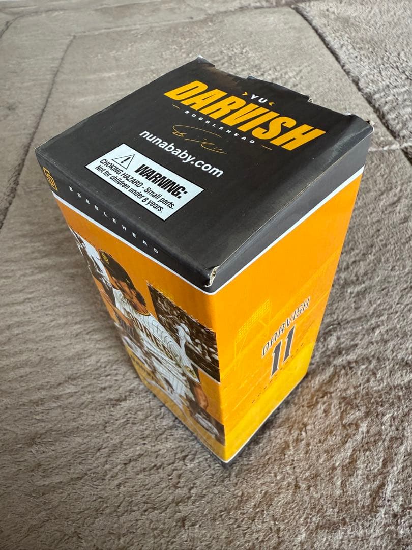 ダルビッシュ有3000奪三振 ボブルヘッド 球場限定品 ※キャップ後部微小傷アリ