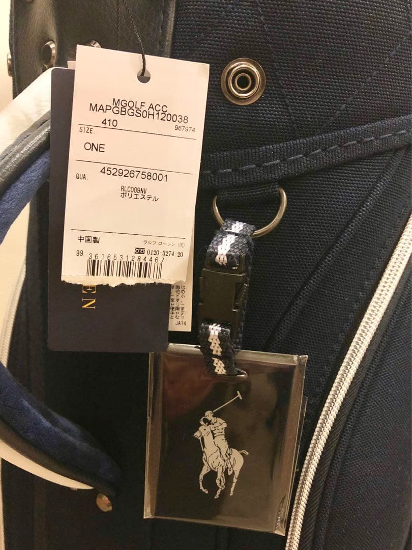 ポロ ベア ラルフローレン ゴルフキャディバッグ　新品未使用