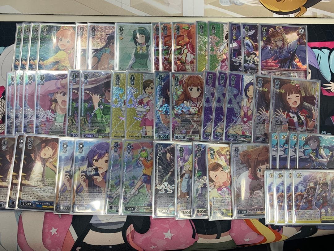 11/27限定価格 アイドルマスター デッキ2つ スリーブ ケース セット