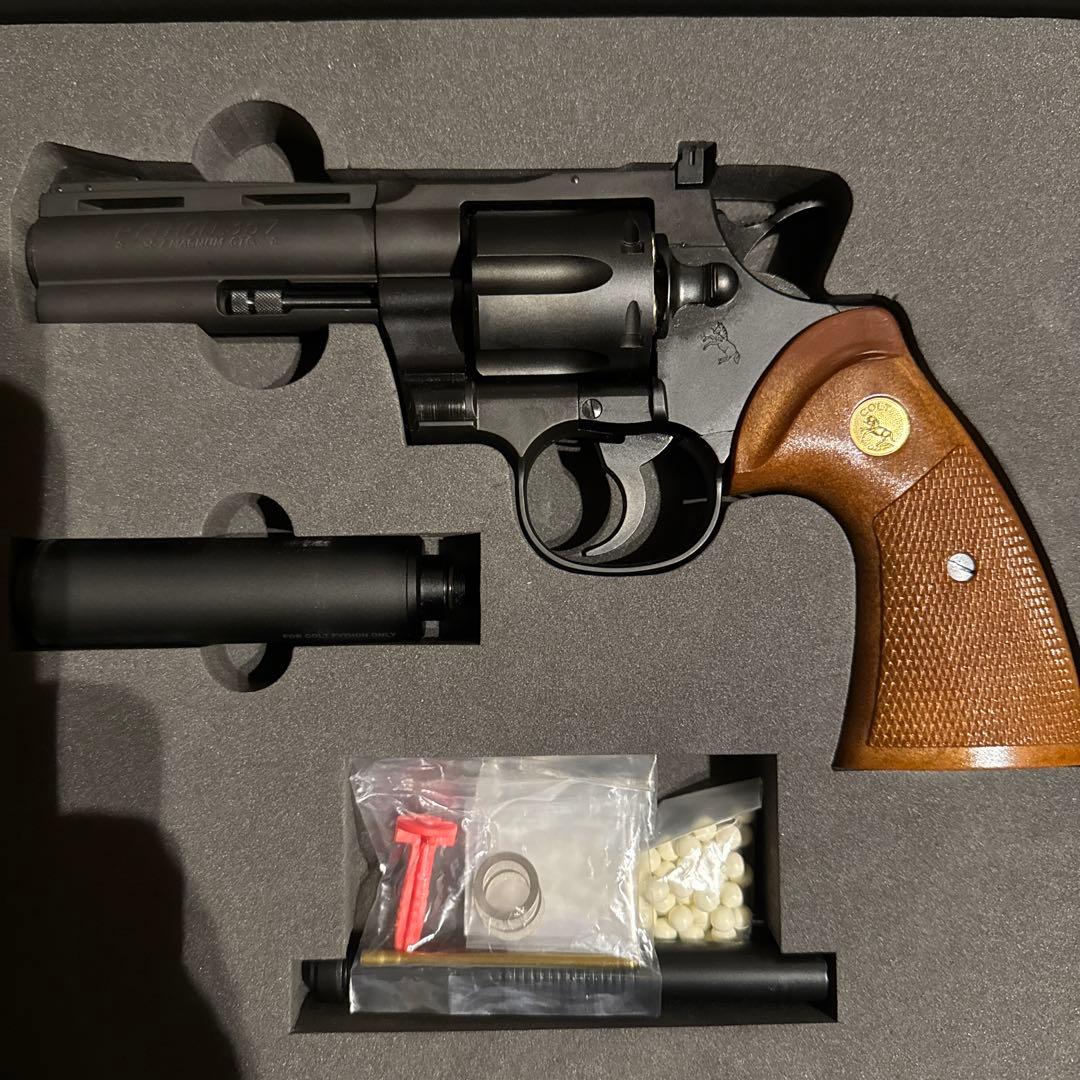 タナカワークス×シティーハンター ガスガン Colt Python 冴羽　最終