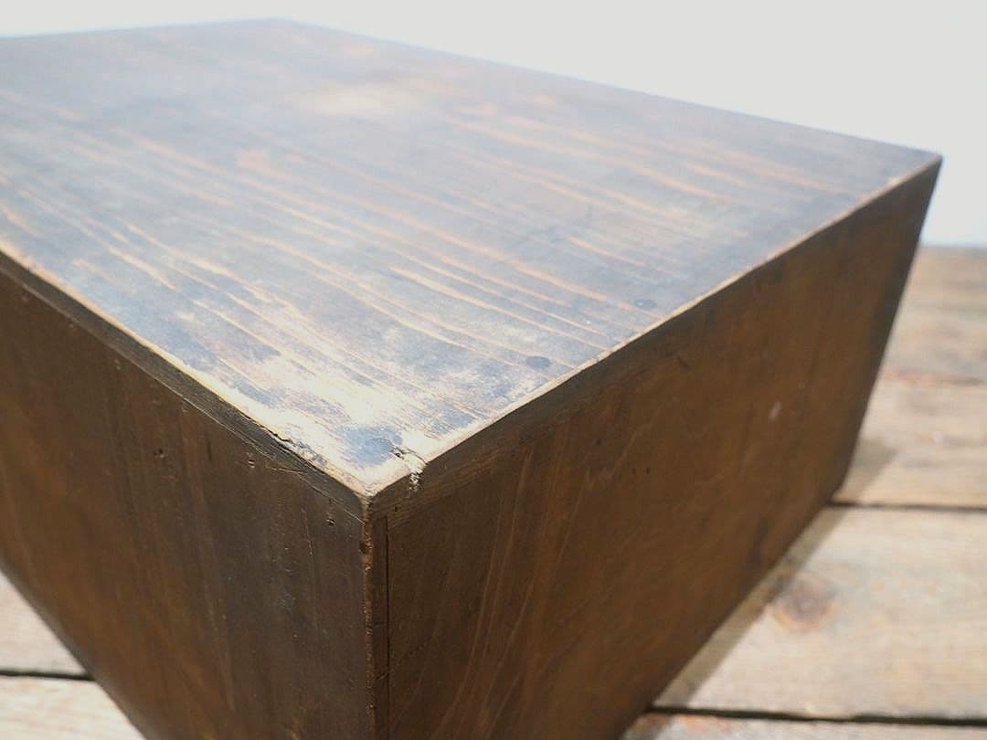 1377 アンティーク　ロータイプの収納棚　展示台　テレビ台　ケース　レトロ