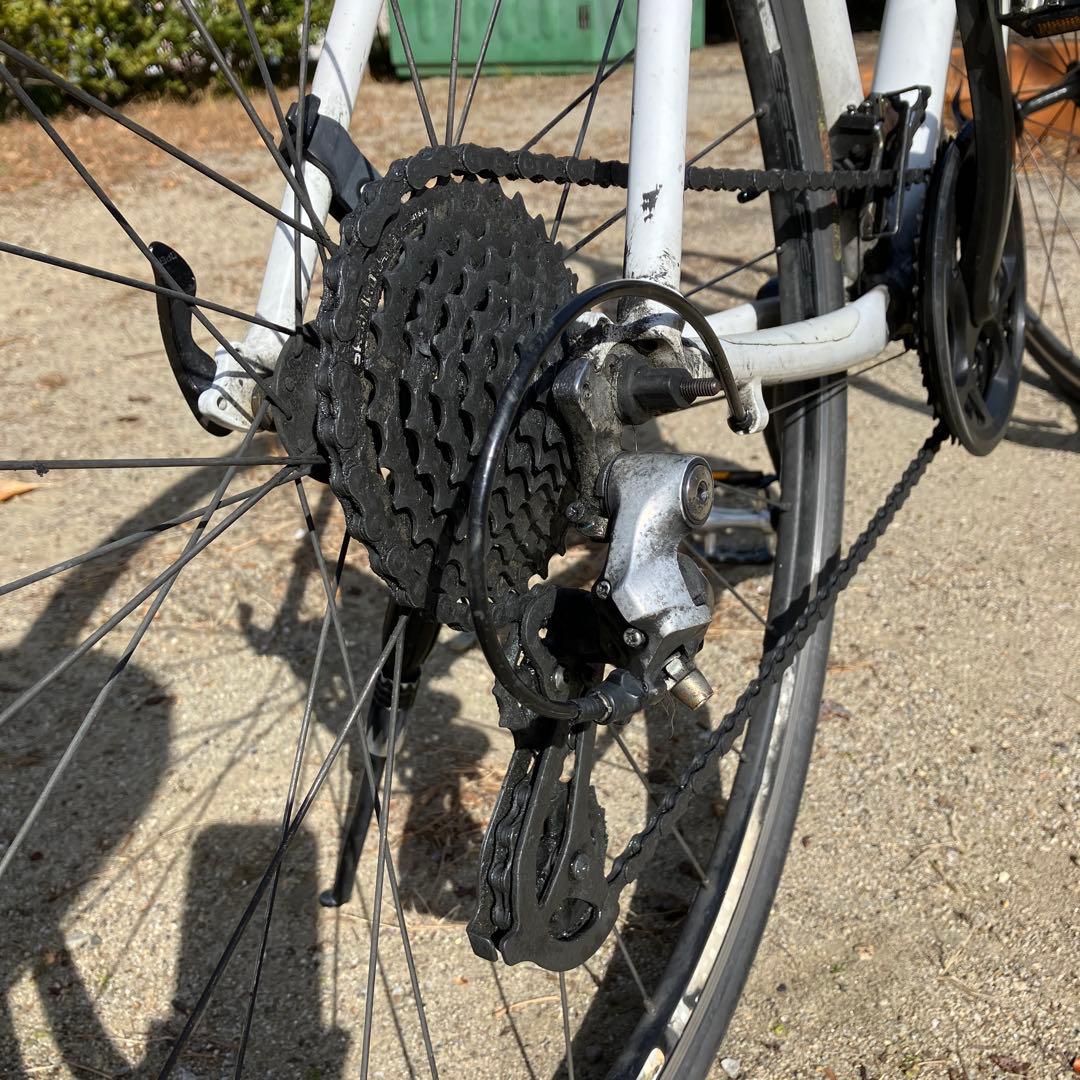 oneu　引き取り限定　Giant クロスバイク ホワイト　ジャンク品