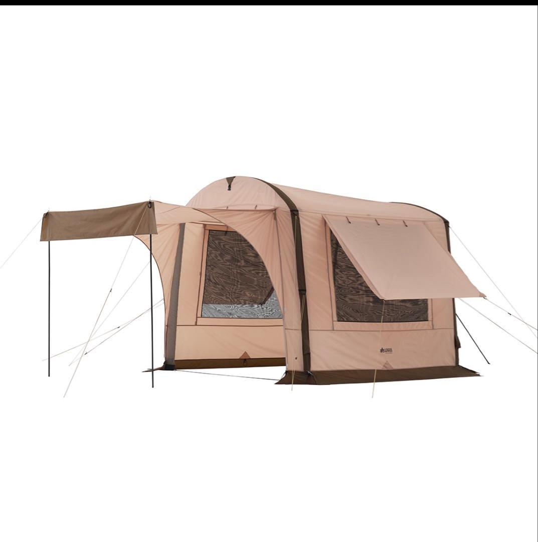 【美品】 ロゴス LOGOS エアマジック カーサイドルーム　カーサイド テント