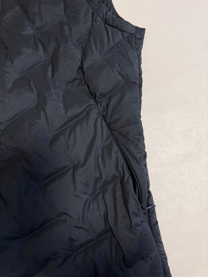 【新品未使用】デサント 中綿ベスト キルティング ブラック M