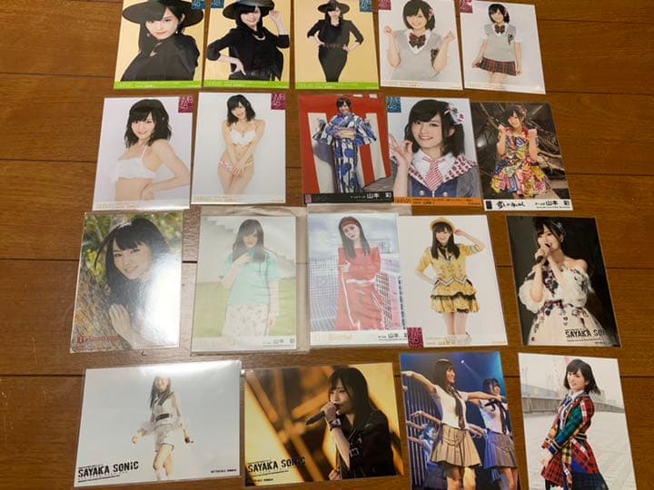 元NMB48 山本彩 さや姉 公式生写真 まとめ売り 64枚 被りなし