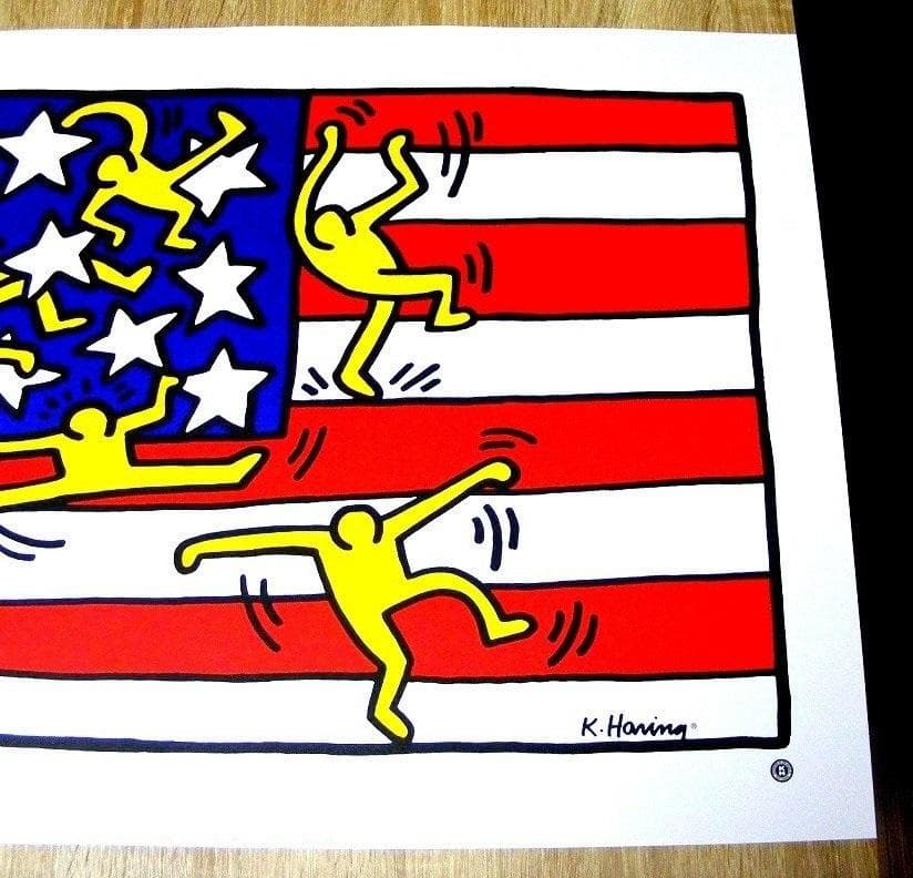 キースヘリング American Music Festival ポスター