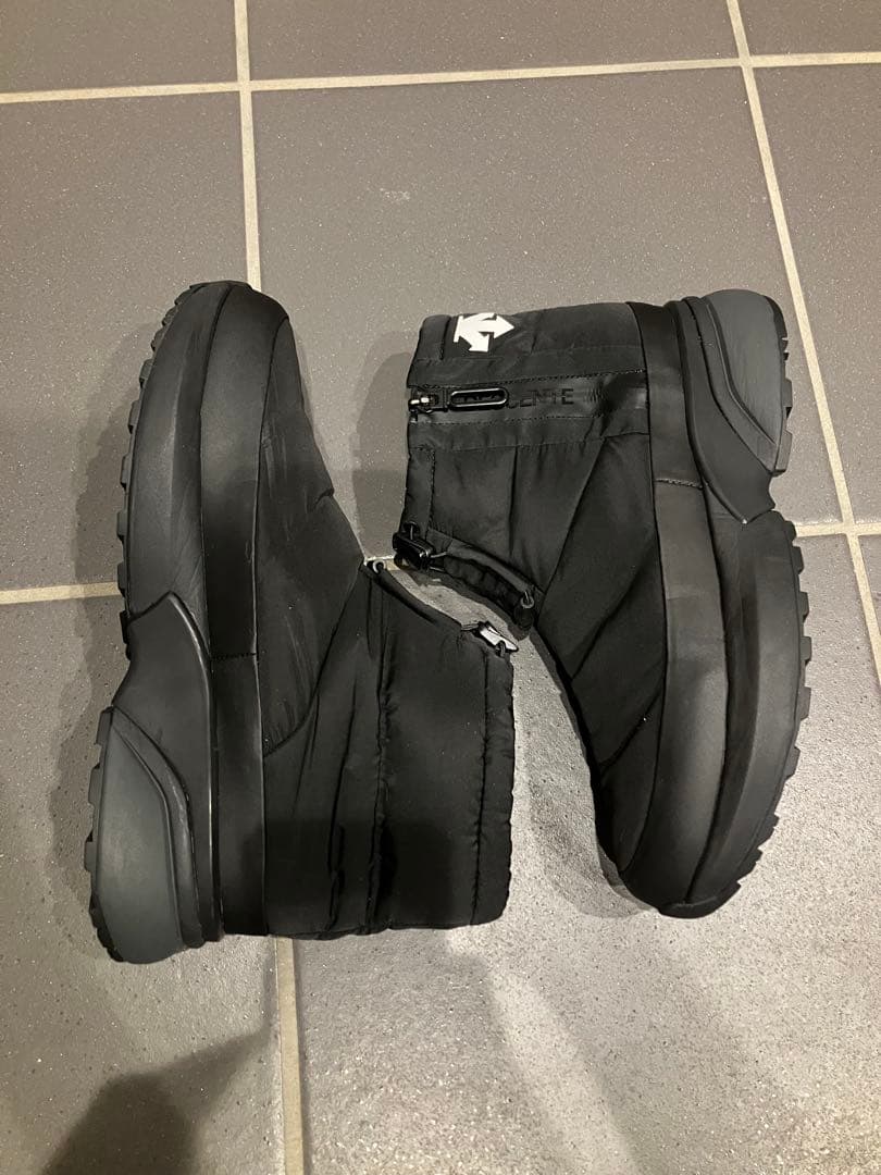 スキー DESCENTE ACTIVE WINTER BOOTS SHORT BLACK