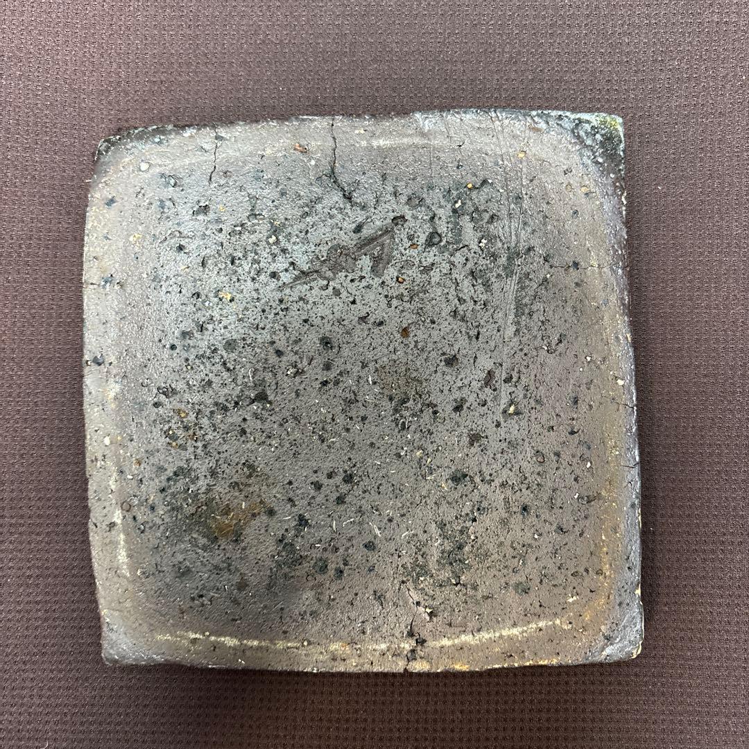 中川自然坊　唐津四方皿